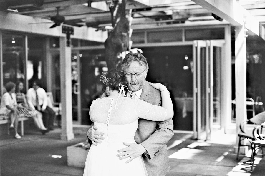 sweet father daughter dance at a massachusetts wedding