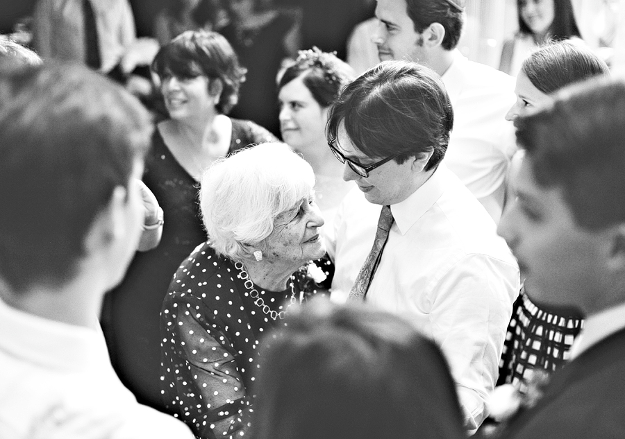 groom dancing with his grandmother