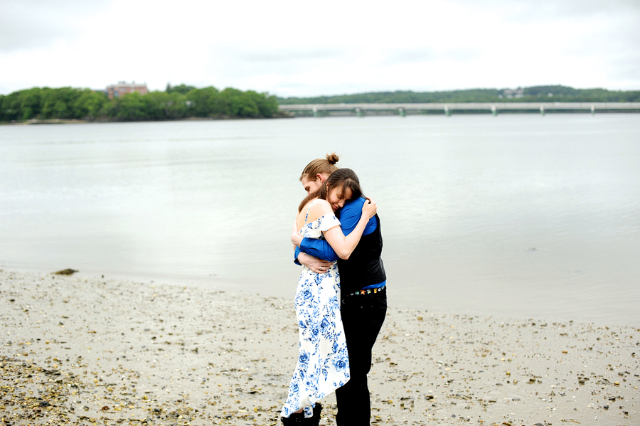 intimate mackworth island elopement