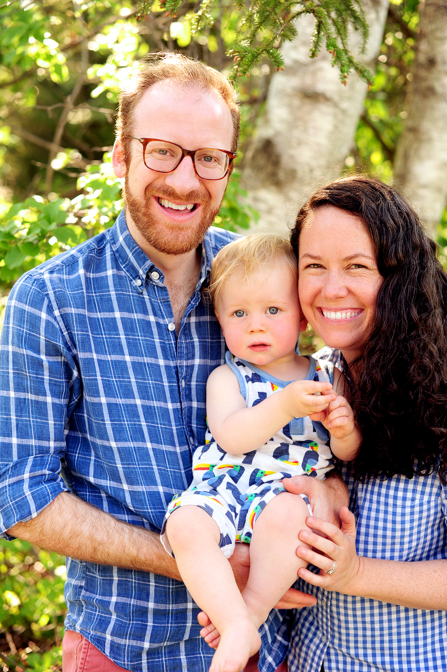 family photos on peaks island