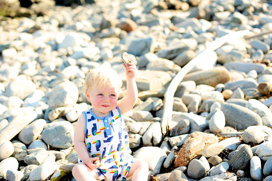 beach family photos in maine