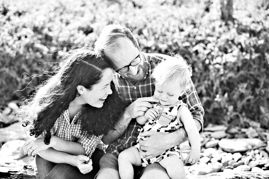 family photos on peaks island