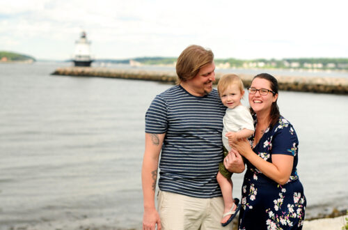 spring point ledge lighthouse family photos