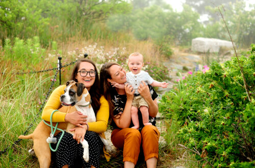 family session in portland, maine