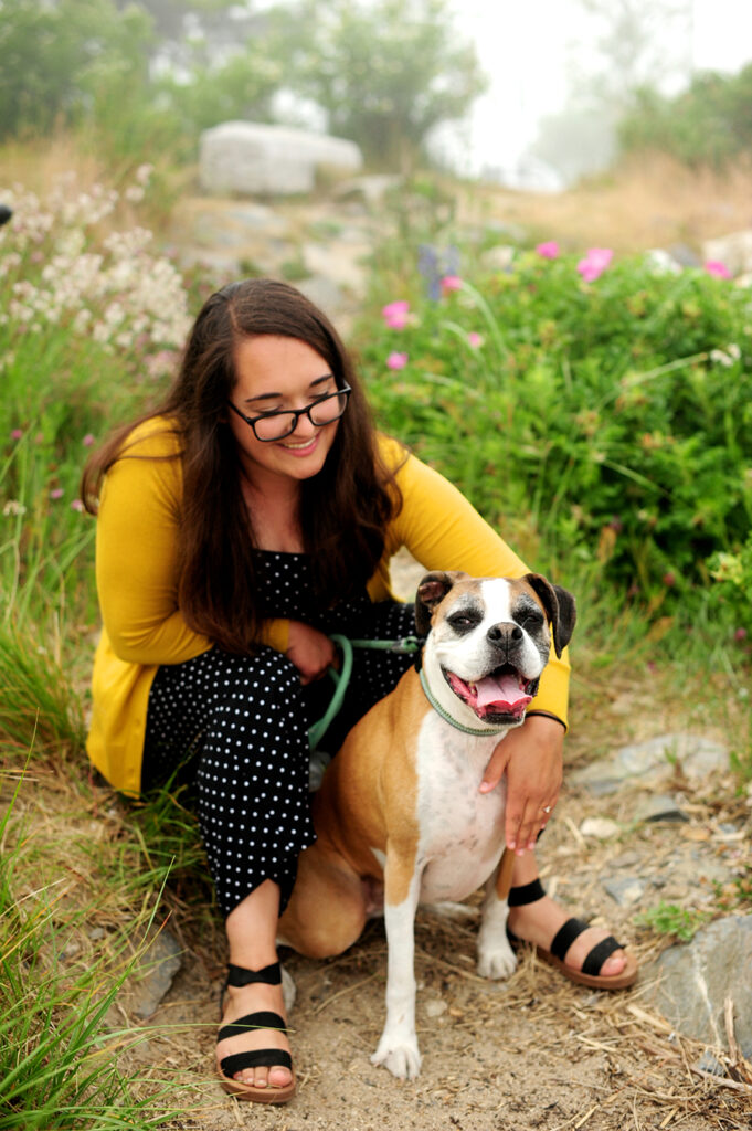 dog portraits in southern maine